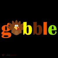 Gobble Cute Turkey Thanksgiving Visor thumb 3