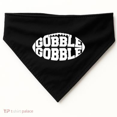 Gobble Gobble Football USA-Made Doggie Bandana