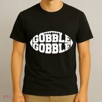 Gobble Gobble Football T-Shirt thumb 3