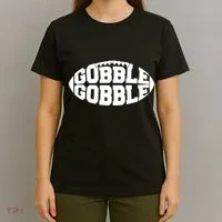 Gobble Gobble Football T-Shirt thumb 4