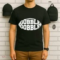 Gobble Gobble Football T-Shirt thumb 6