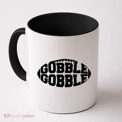 Gobble Gobble Football Coffee Mug