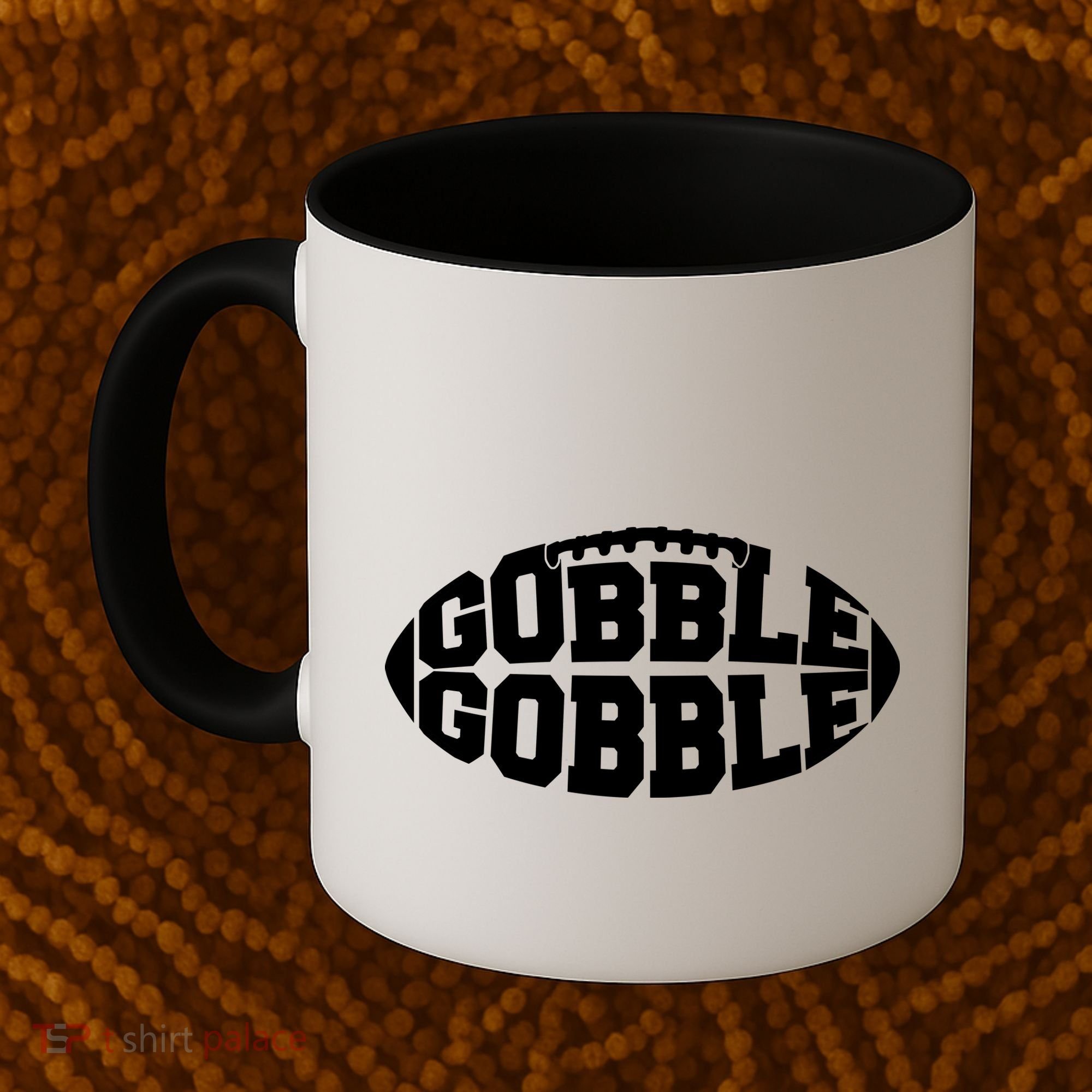 Gobble Gobble Football Coffee Mug