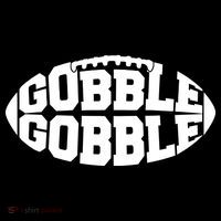 Gobble Gobble Football Women's Hoodie thumb 2