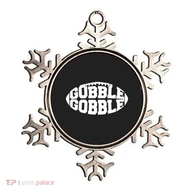 Gobble Gobble Football Ornament