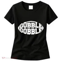 Gobble Gobble Football Women's T-Shirt thumb 0
