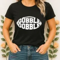 Gobble Gobble Football Women's T-Shirt thumb 2