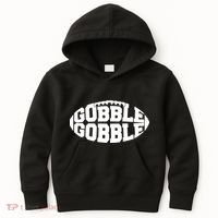 Gobble Gobble Football Kids Hoodie thumb 0