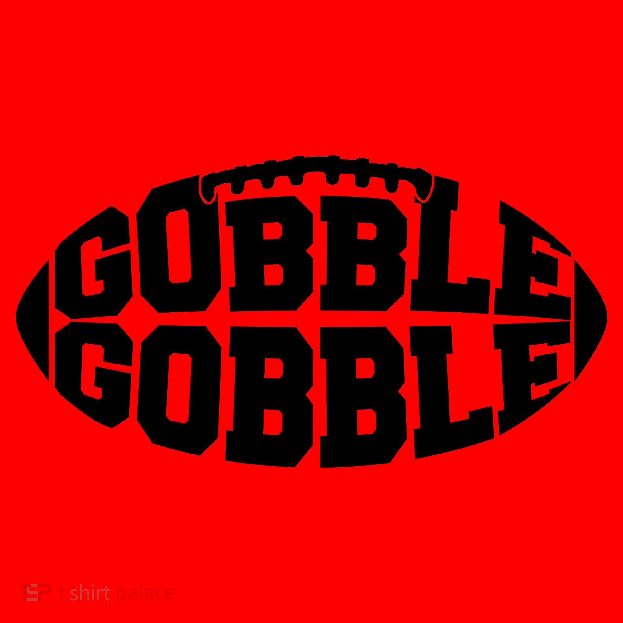 Gobble Gobble Football Santa Hat