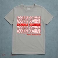 Gobble Gobble Retro Happy Thanksgiving T-Shirt thumb 5