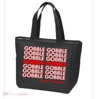 Gobble Gobble Retro Happy Thanksgiving Tote Bag thumb 3