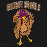 Gobble Gobble Turkey Long Sleeve Shirt thumb 2