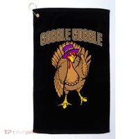 Gobble Gobble Turkey Golf Towel thumb 0