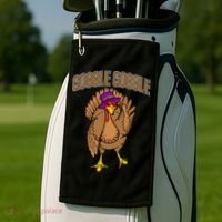 Gobble Gobble Turkey Golf Towel thumb 2