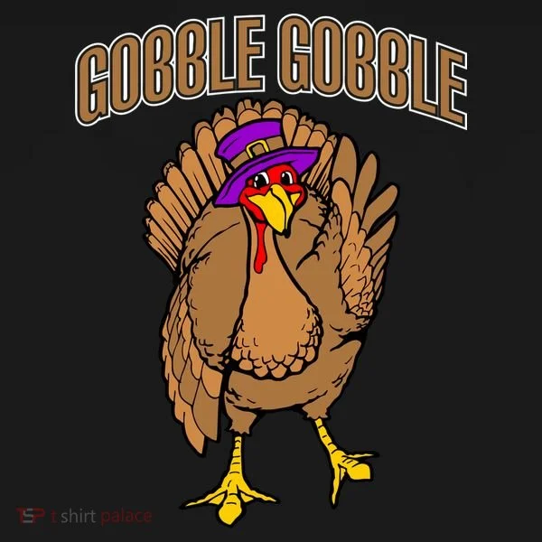 Gobble Gobble Turkey Women's Long Sleeve Shirt