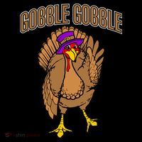 Gobble Gobble Turkey Kids Sweatshirt thumb 2