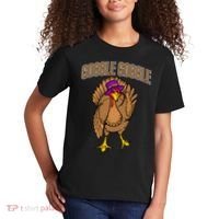 Gobble Gobble Turkey Kids T-Shirt thumb 2