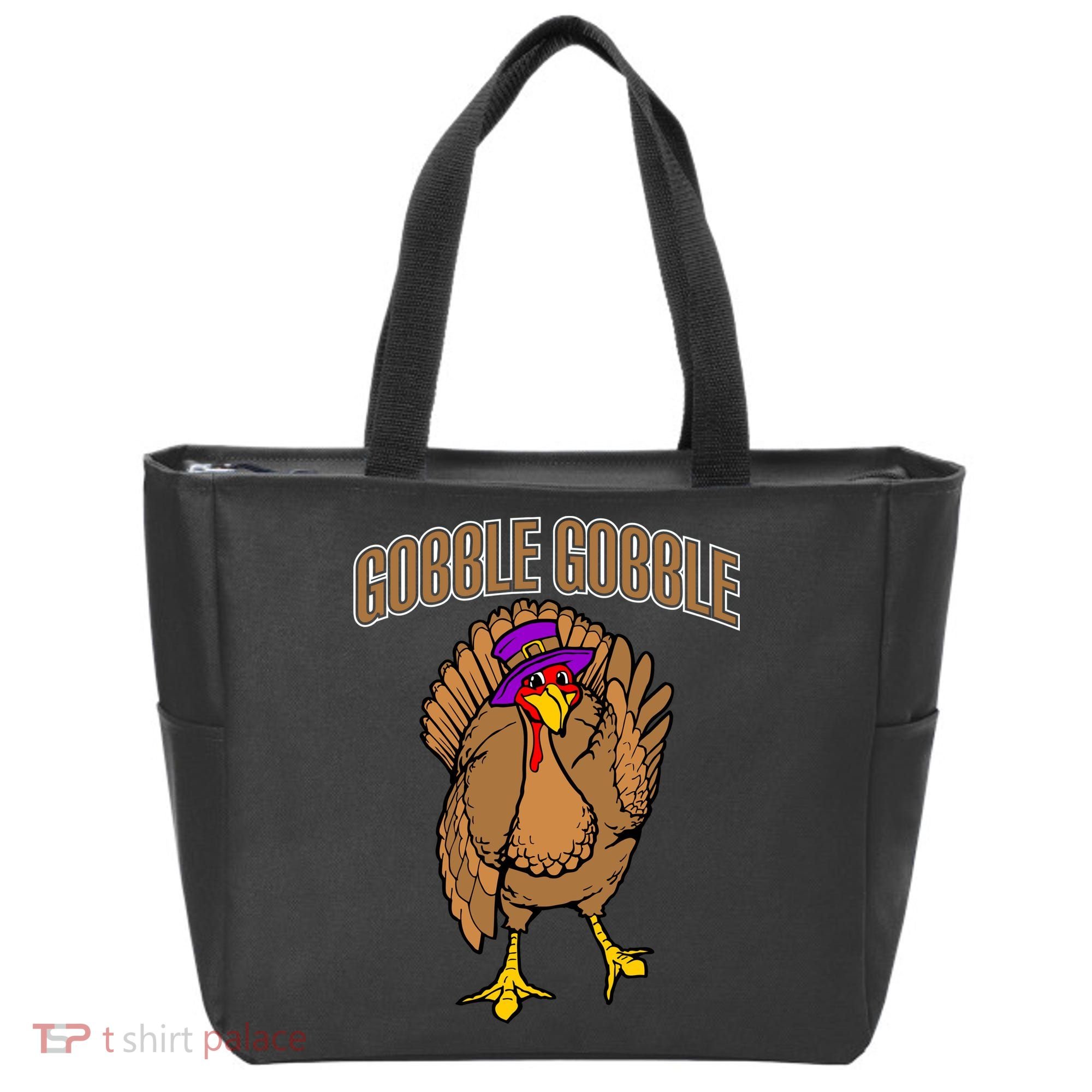 Gobble Gobble Turkey Tote Bag