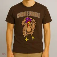 Gobble Gobble Turkey T-Shirt thumb 3