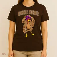 Gobble Gobble Turkey T-Shirt thumb 4
