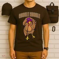 Gobble Gobble Turkey T-Shirt thumb 6