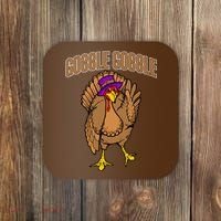 Gobble Gobble Turkey Coaster thumb 0