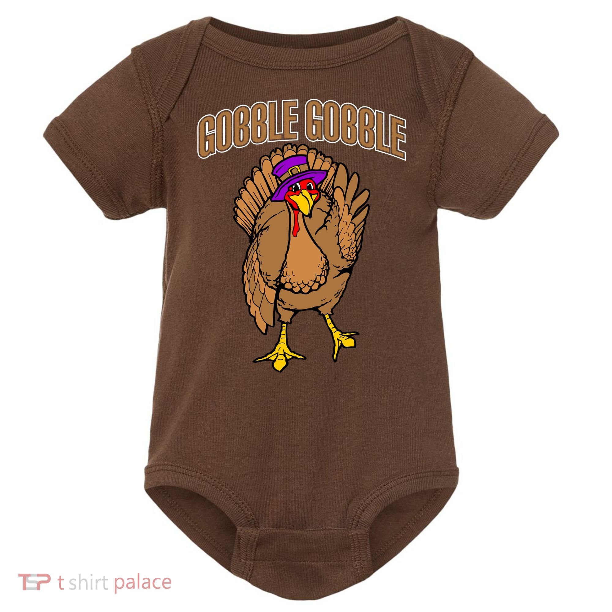 Gobble Gobble Turkey Baby Bodysuit