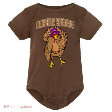 Gobble Gobble Turkey Baby Bodysuit