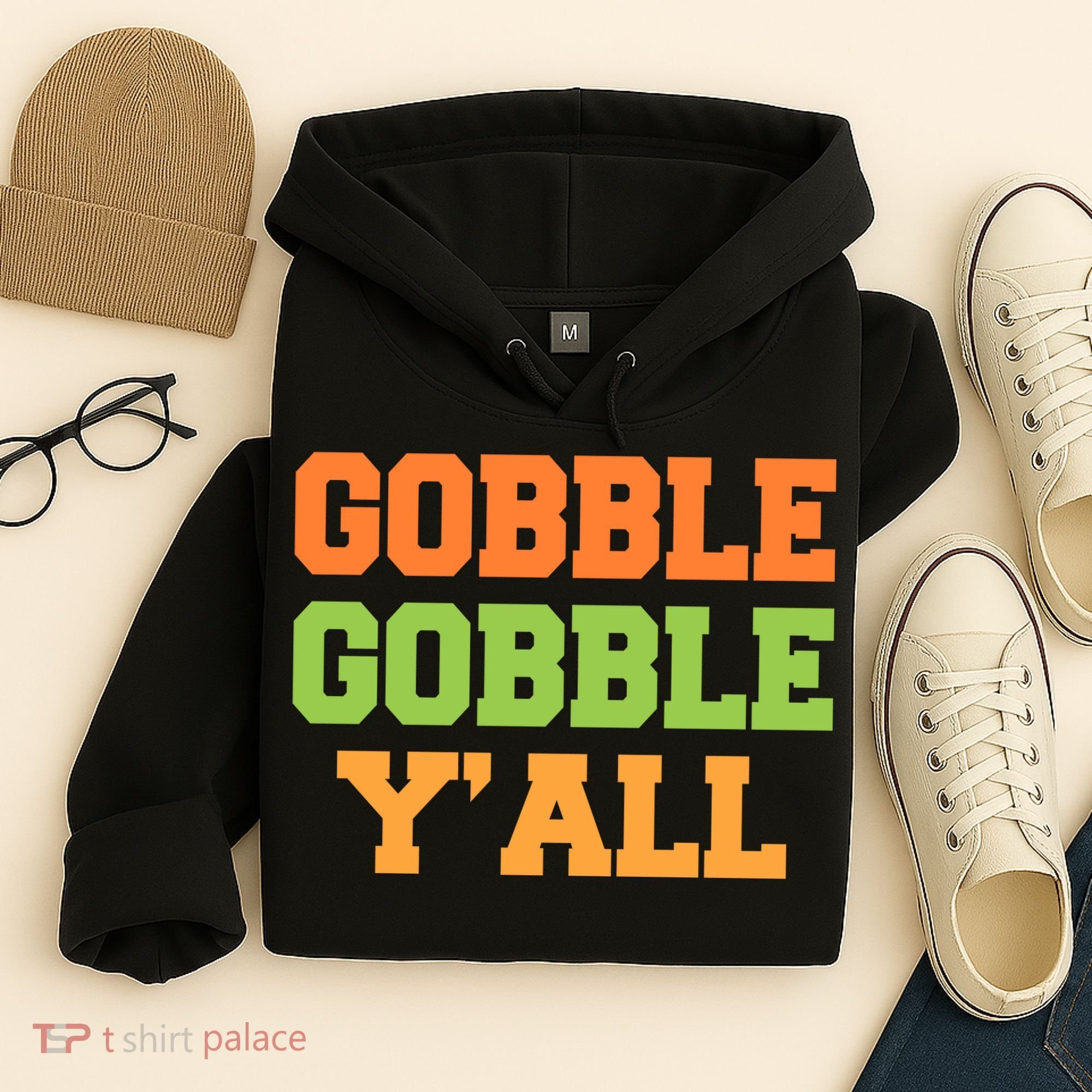 Gobble Gobble Y'All Thanksgiving Hoodie