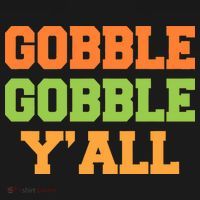 Gobble Gobble Y'All Thanksgiving Pajama Set thumb 2