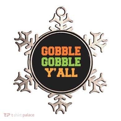 Gobble Gobble Y'All Thanksgiving Ornament