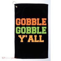 Gobble Gobble Y'All Thanksgiving Golf Towel thumb 0