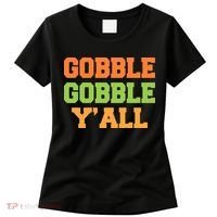 Gobble Gobble Y'All Thanksgiving Women's T-Shirt thumb 0