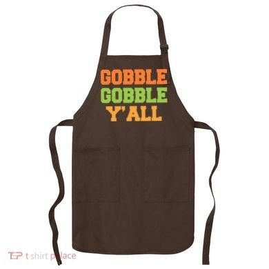 Gobble Gobble Y'All Thanksgiving Apron