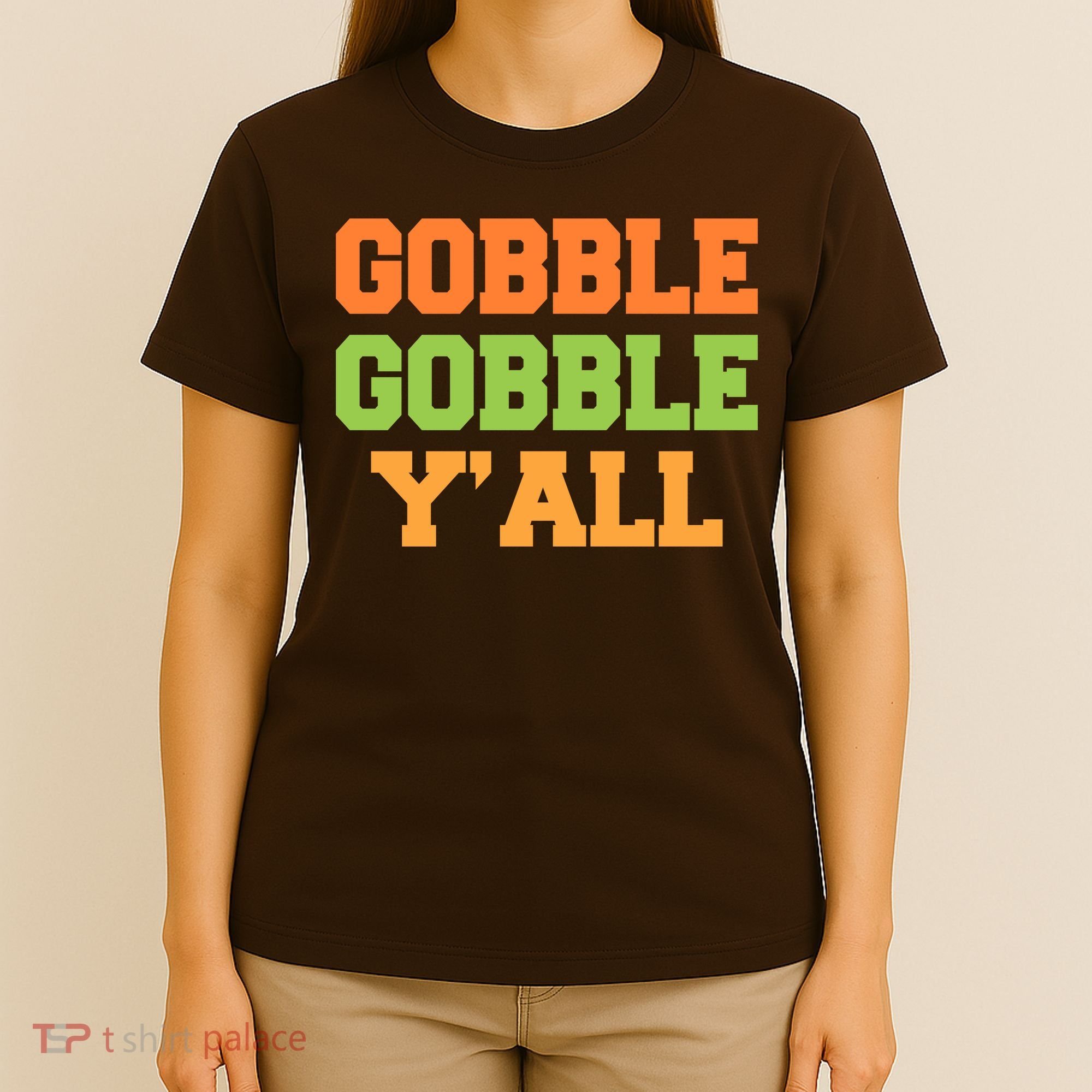 Gobble Gobble Y'All Thanksgiving T-Shirt
