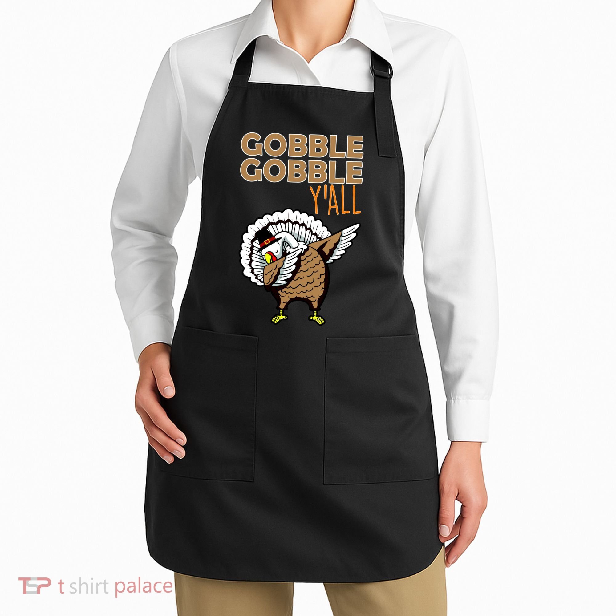 Gobble Gobble Y'all Turkey Apron