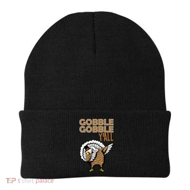 Gobble Gobble Y'all Turkey Beanie