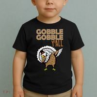 Gobble Gobble Y'all Turkey Toddler T-Shirt thumb 2
