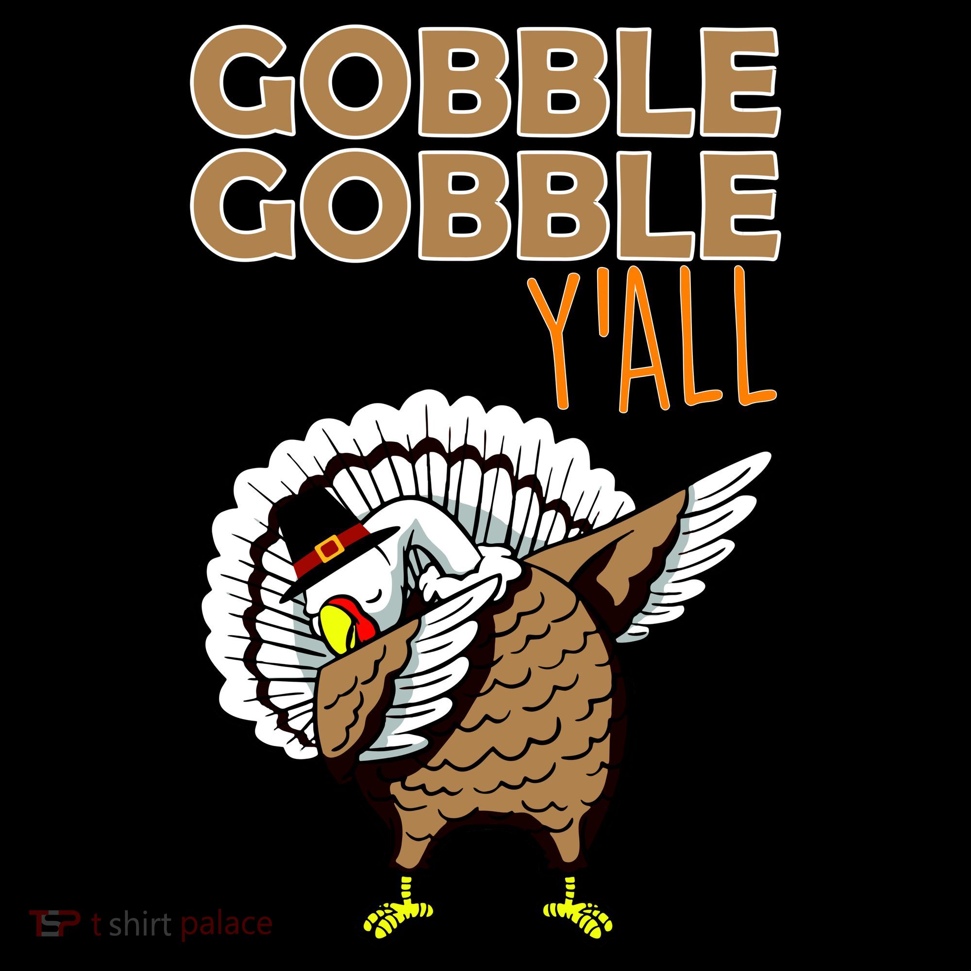 Gobble Gobble Y'all Turkey Kids Sweatshirt