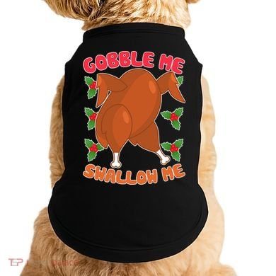 Gobble Me Swallow Me Dancing Turkey Doggie Tank
