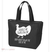 Gobble Me Swallow Me Drip Gravy Down the Side Of Me Tote Bag thumb 3