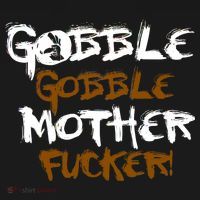 Gobble Mother Fucker Ornament thumb 1