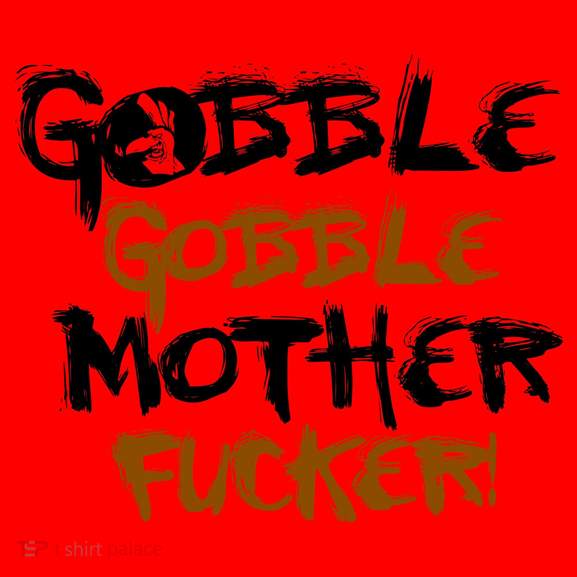 Gobble Mother Fucker Santa Hat