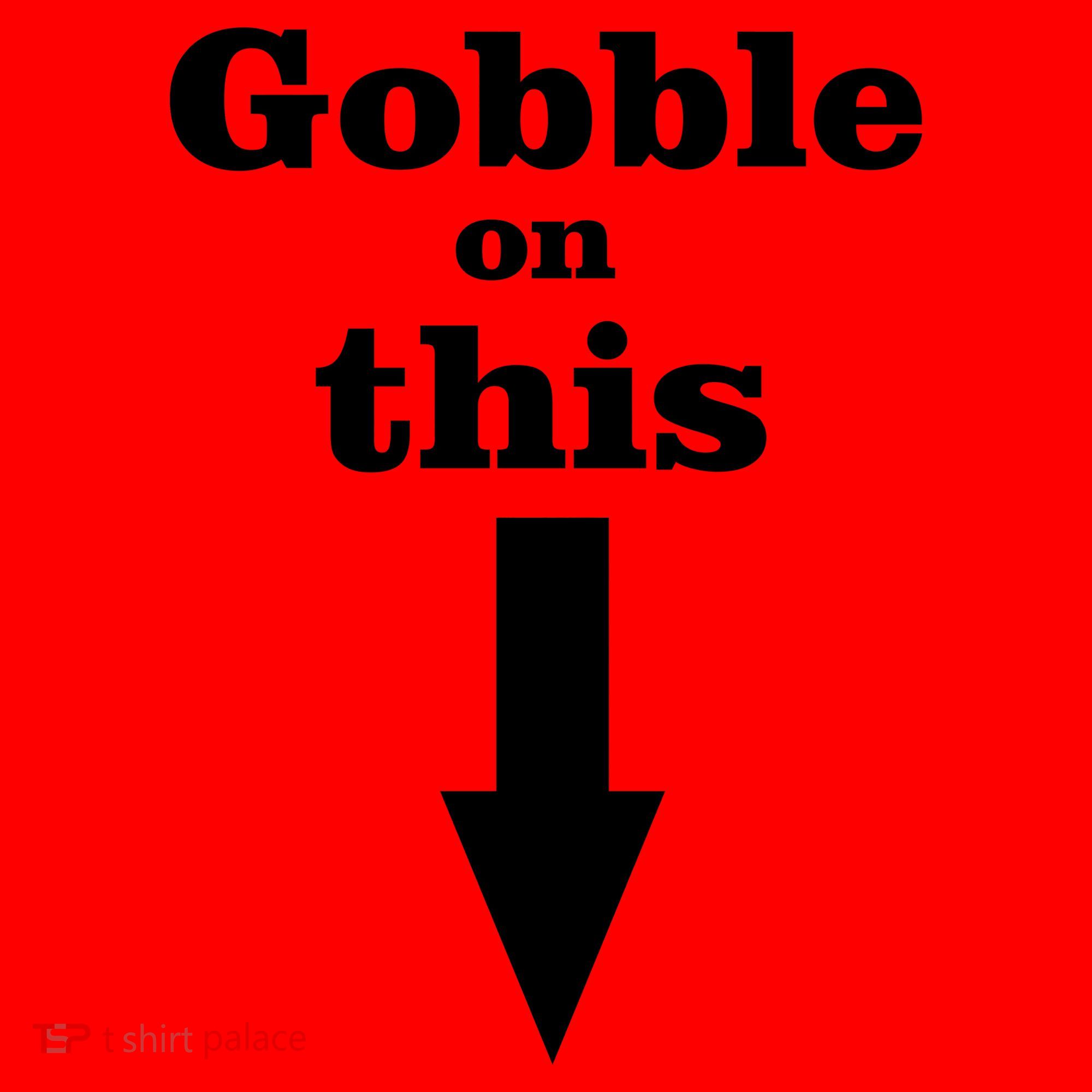 Gobble On This Santa Hat