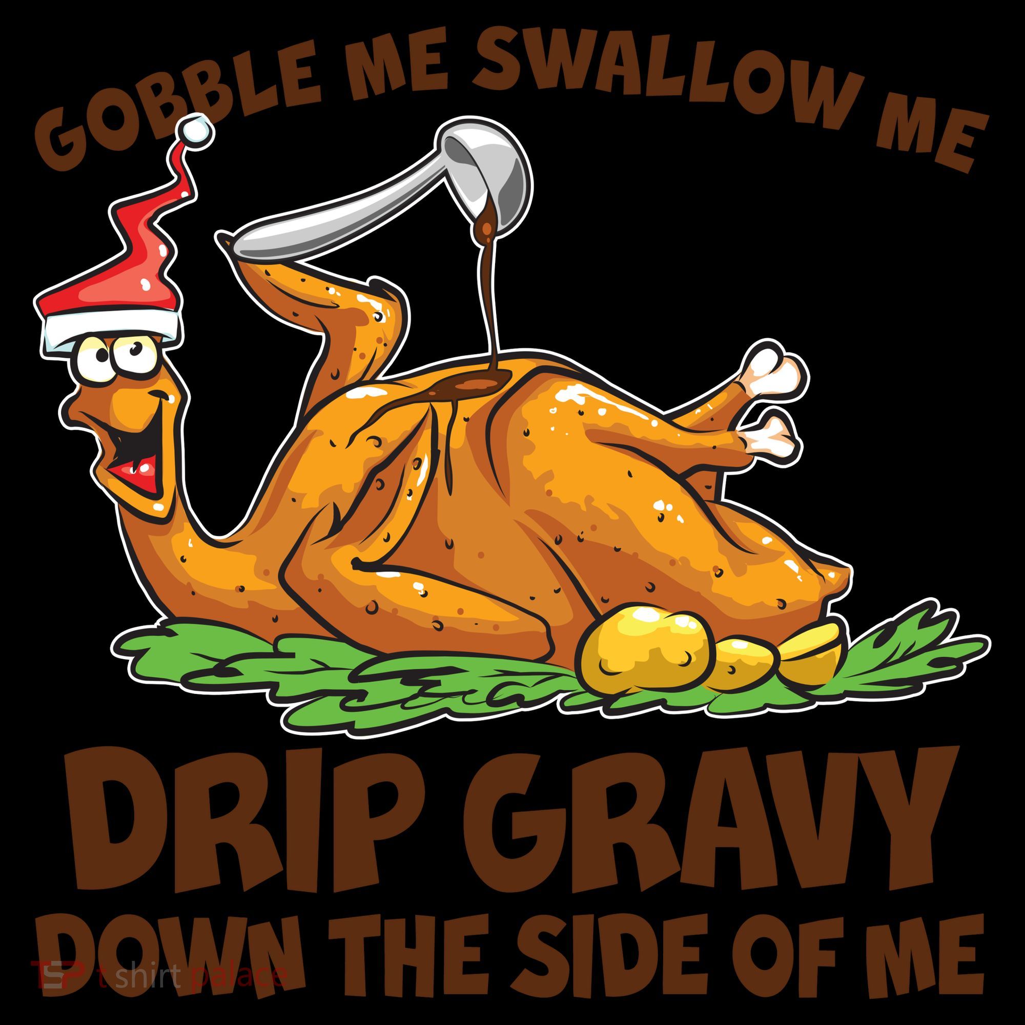 Gobble Swallow Me Drip Gravy Down The Side Of Me Turkey Coffee Mug