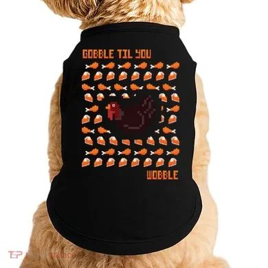 Gobble Til You Wobble Doggie Tank