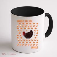 Gobble Til You Wobble Coffee Mug thumb 1