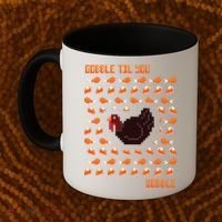 Gobble Til You Wobble Coffee Mug thumb 2