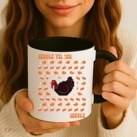 Gobble Til You Wobble Coffee Mug thumb 3