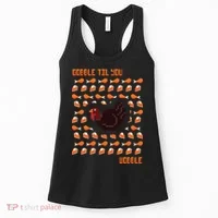 Gobble Til You Wobble Women's Tank Top thumb 0